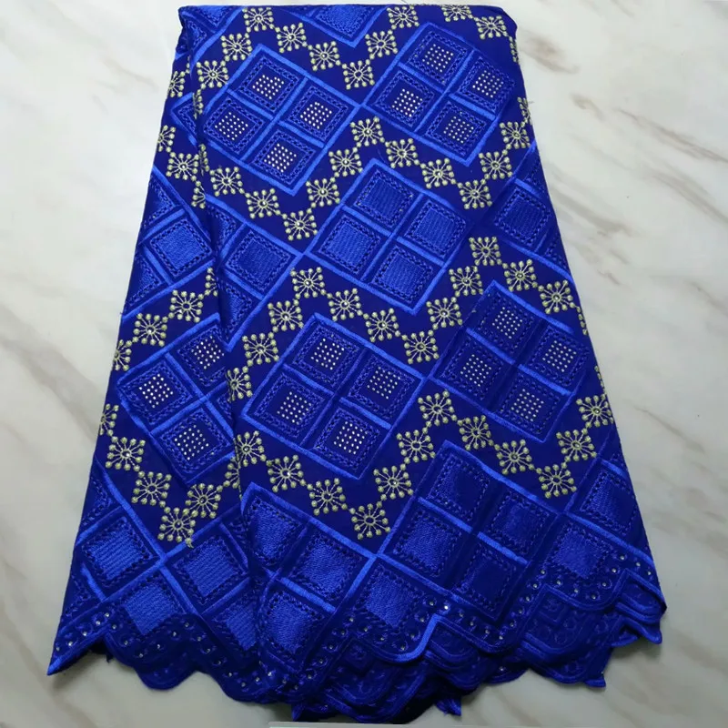 

2019 High quality cotton Stone Water soluble Embroidery African cord french guipure swiss lace Fabric for dress 5y/lot TPL12051