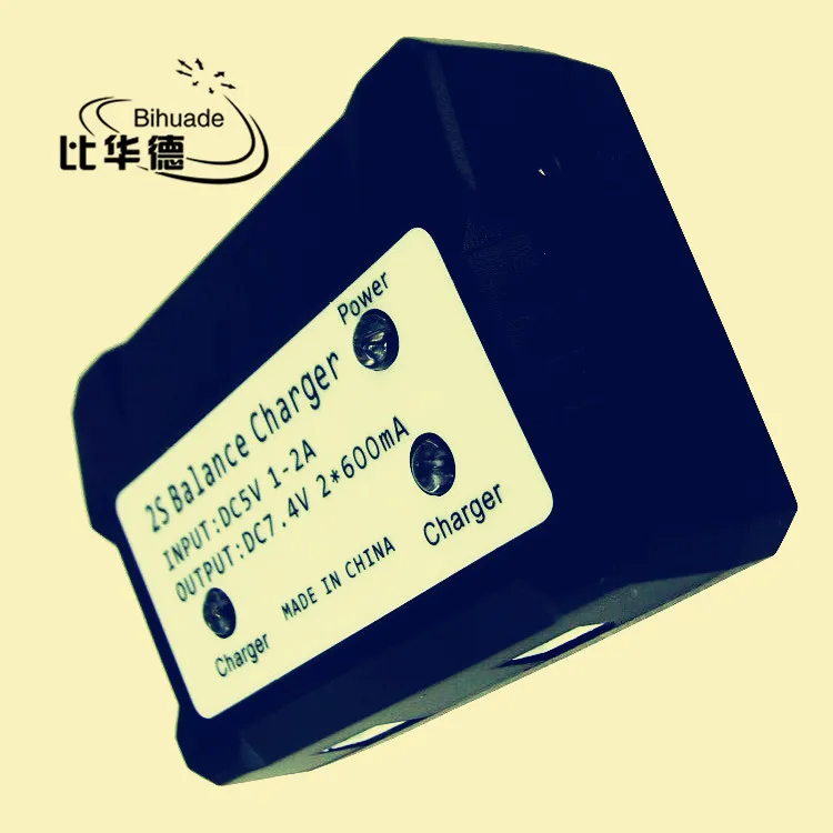 Bihuade Rc USB зарядное устройство для аккумулятора 2 в 1 7 4 В (2 s) Li ion аккумулятор Батарея