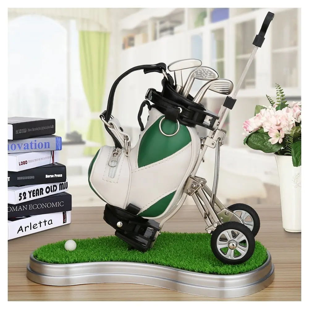 CRESTGOLF ручки для гольфа с держателем сумки новые подарки 3 шт. алюминиевой ручкой