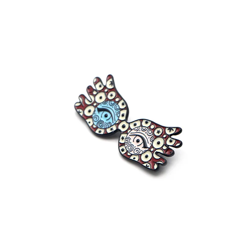 P2728 Dongmanli Spectrespecs Luna Lovegood эмалированные булавки и броши для женщин и мужчин нагрудные булавки рюкзак сумки значок детские подарки