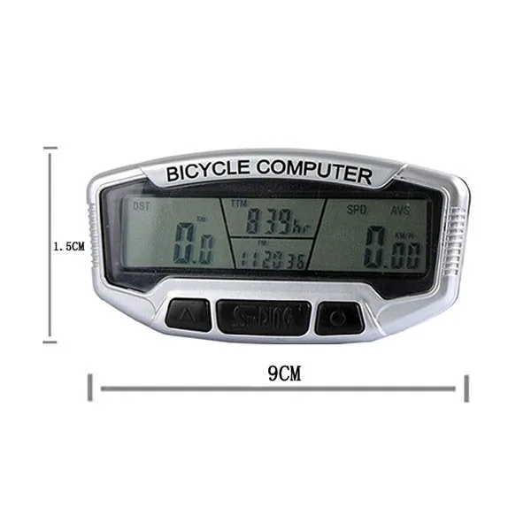 Цифровой одометр велокомпьютер спидометр светодиодный Подсветка велосипедный