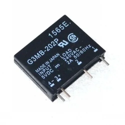 G3MB-202P-5VDC G3MB-202P DC-AC PCB SSR In 5V DC Out 240V AC 2A Solid State Relay | Электроника