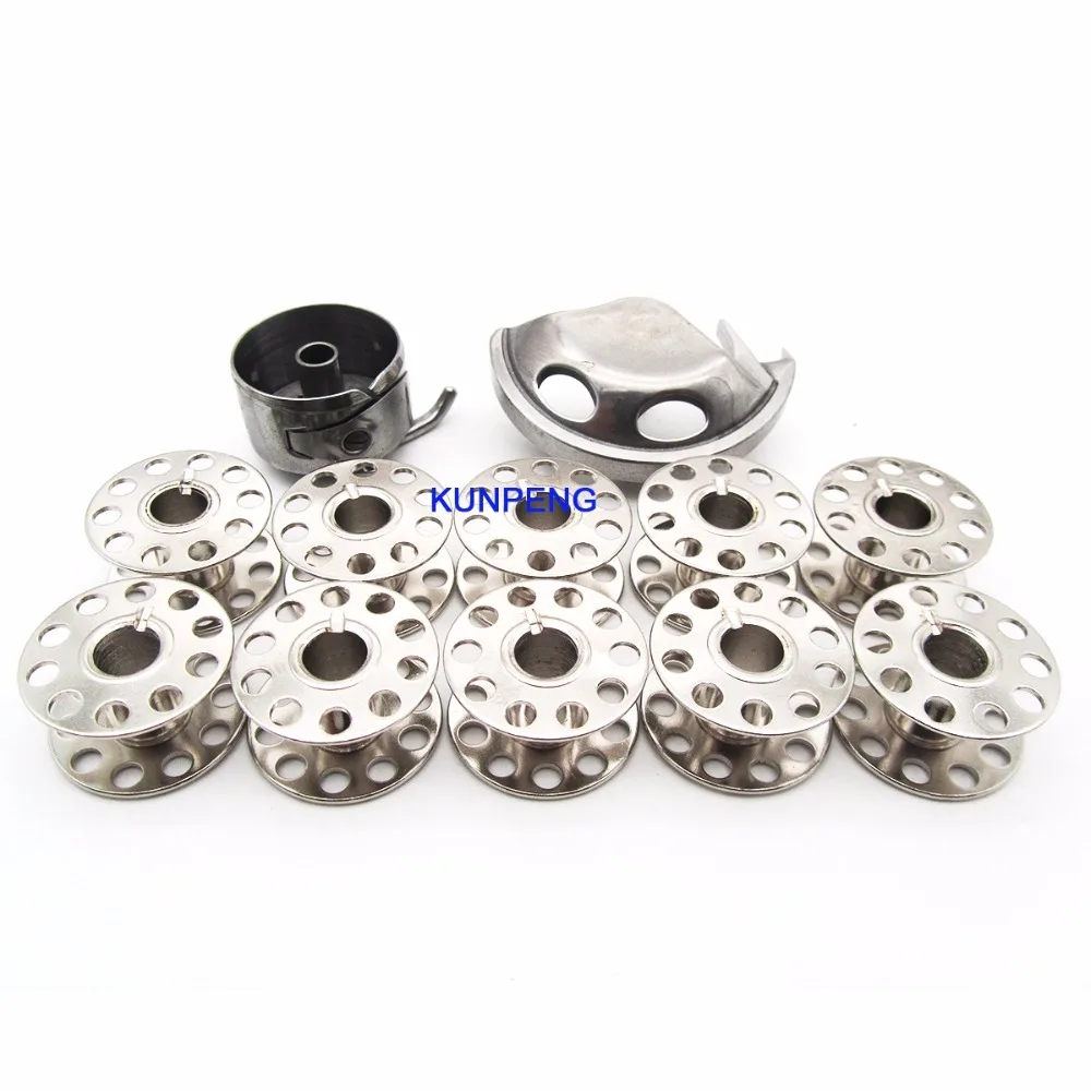 Hook#2515& BOBBIN Чехол#15277& BOBBINS 2518 10 шт. подходит для SINGER 15class& Elna, Kenmore, Brother