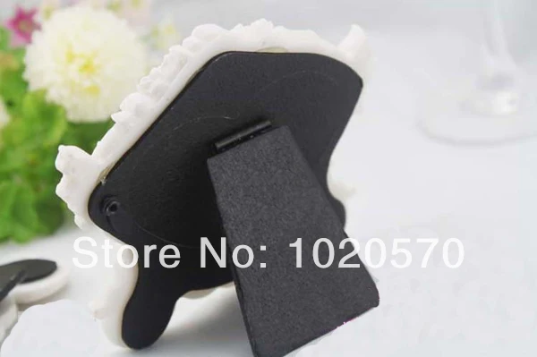 Elegant Wedding Return Gifts Souvenirs of White Pumpkin Carriage Photo Frame Place card holder 100pcs/lot Free Shipping | Дом и сад