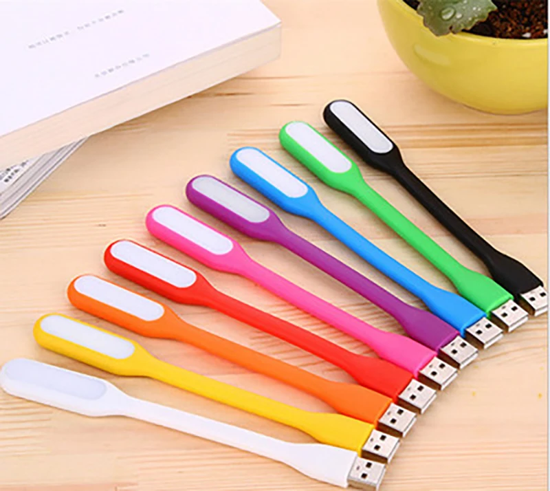 Crubon Mini Night-ligting USB Book Light Flexible LED Lamp Portable Reading Computer for Notebook PC 1.2W | Лампы и освещение