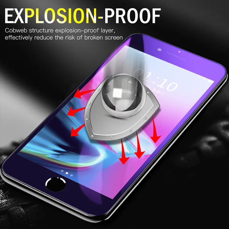 Для iPhone X 6 6s 8 7 Plus 3D полное покрытие мягкая Гидрогелевая Защита экрана для iphone xs max |