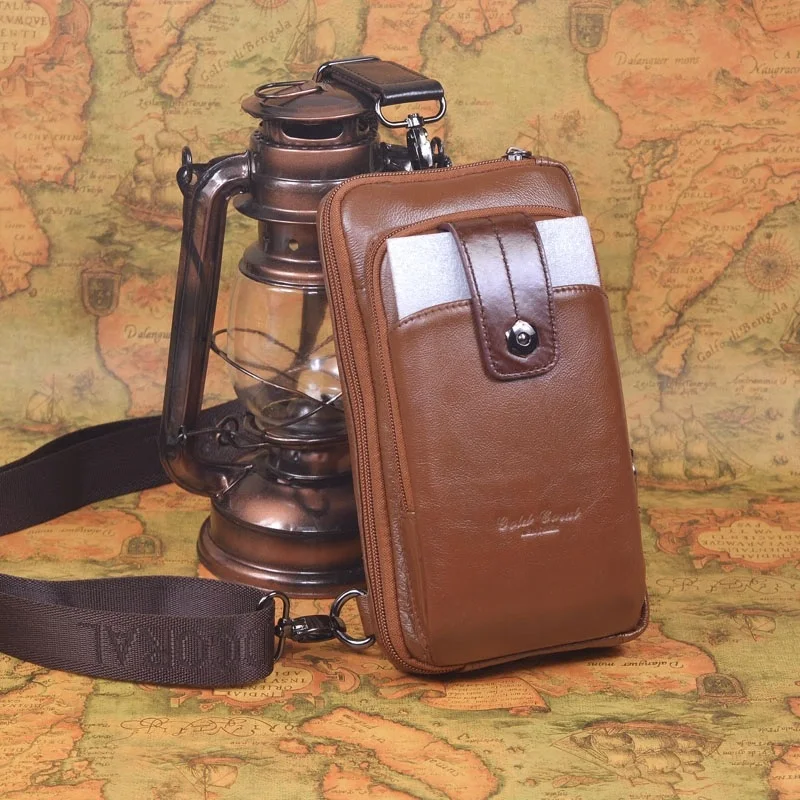 Лидер продаж 2017 Высококачественная Мужская Дорожная поясная сумка из