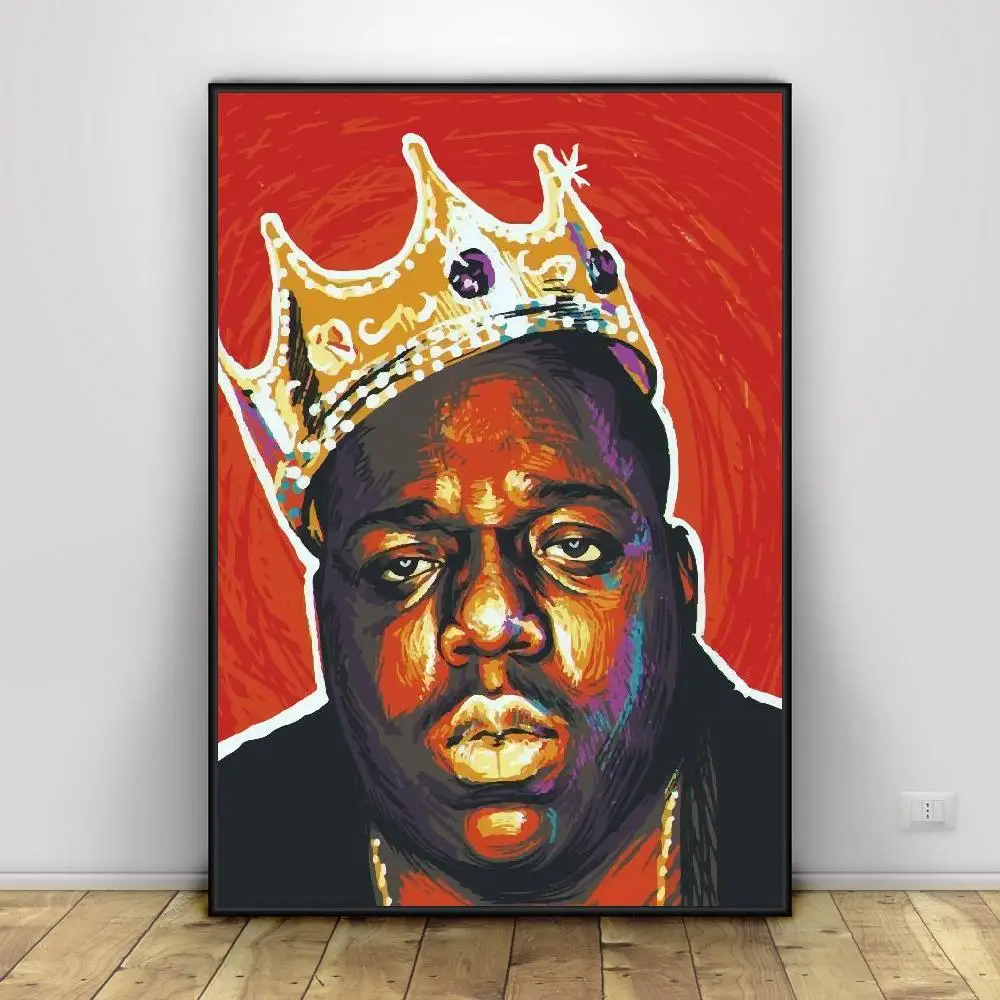 В Notorious Big Biggie арт печатные рисунки на холсте домашний Настенный декор живопись