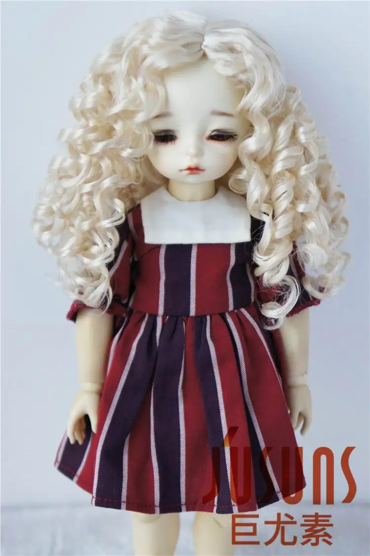 JD073 1/8 1/6 длинные кудрявые классические парики для шарнирных кукол Размер 5 6