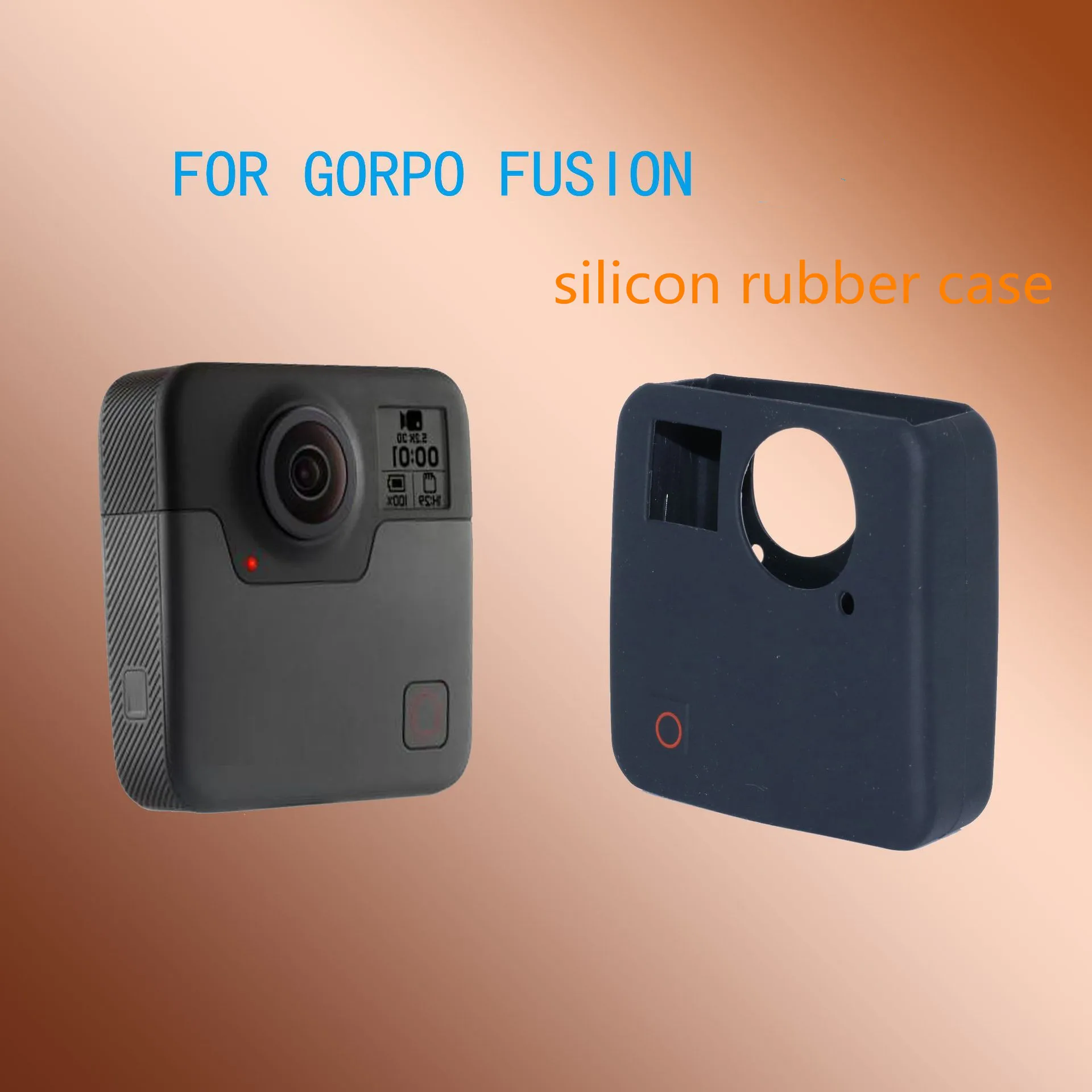 Силиконовый резиновый чехол силиконовый защитный для gopro fusion 360 ° панорамная