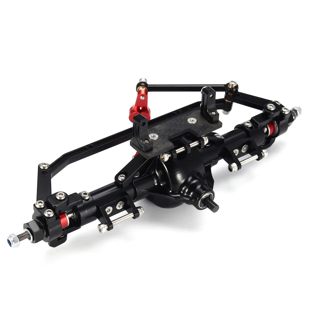 Xtra Speed XH алюминиевый 6061 T6 CNC обработанный передний мост ось для 1/10 осевой SCX10 #