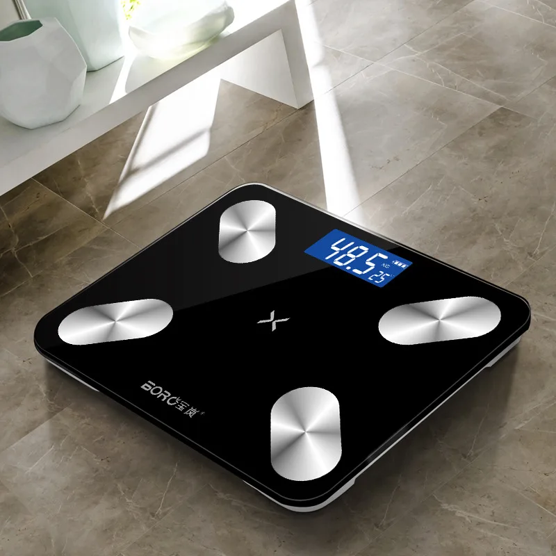 Весы для тела и жира, умный электронный светодиодный весы для ванной, Bluetooth, приложение для Android/IOS, xiaomi mi 2 USB
