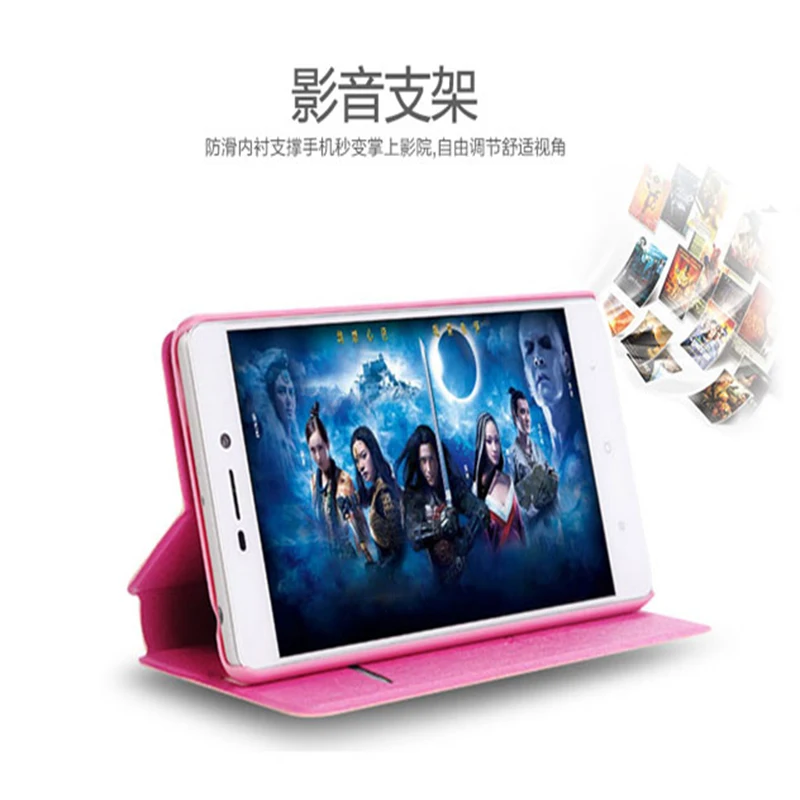 Чехол для Xiaomi Redmi 2 чехол Роскошный кожаный флип redmi2 телефона с держатель карт