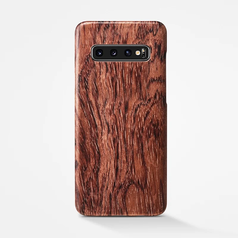 Чехол для телефона из натурального дерева Samsung S10 Plus S10plus S10e чехол