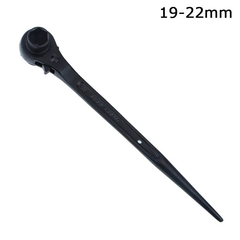 19-22mm 12-32 мм, Трещоточный ключ, универсальный головочный ключ, острый торцевой ключ, Регулируемый адаптер, ручные инструменты, 1 шт - Цвет: 19-22mm
