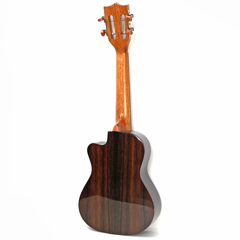 Палисандр 2" tenor Uku4 струны укулеле Cutaway Лады для гитары Гавайские Мини Маленькие guita путешествия акустическая гитара Uke укулеле концерт
