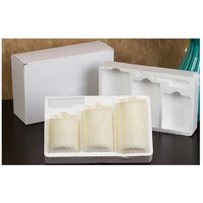 3 шт. плавный мерцающий пламя светодиодный беспламенный воск декоративные свечи