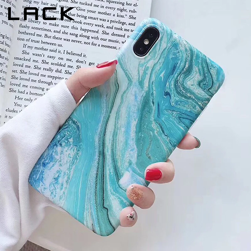 Чехол LACK с абстрактным изображением мрамора для телефона iphone XS Max XR X 8 7 6S 6 Plus