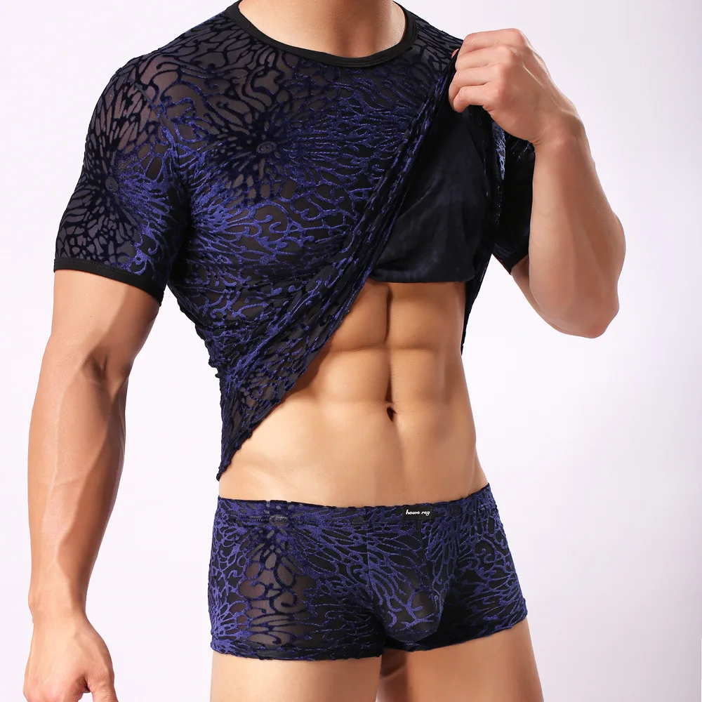 Высококачественная брендовая Новинка мужские переливающиеся топы с хризантемой