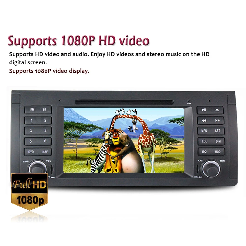 WINCE 6.0 MTK MT3360 DVD/DVR/3 Г/WI-FI/Bluetooth с DVD-ПЛЕЕР Автомобиля для BMW X5 (1995-2003) E39 E53 (2000-2007) |