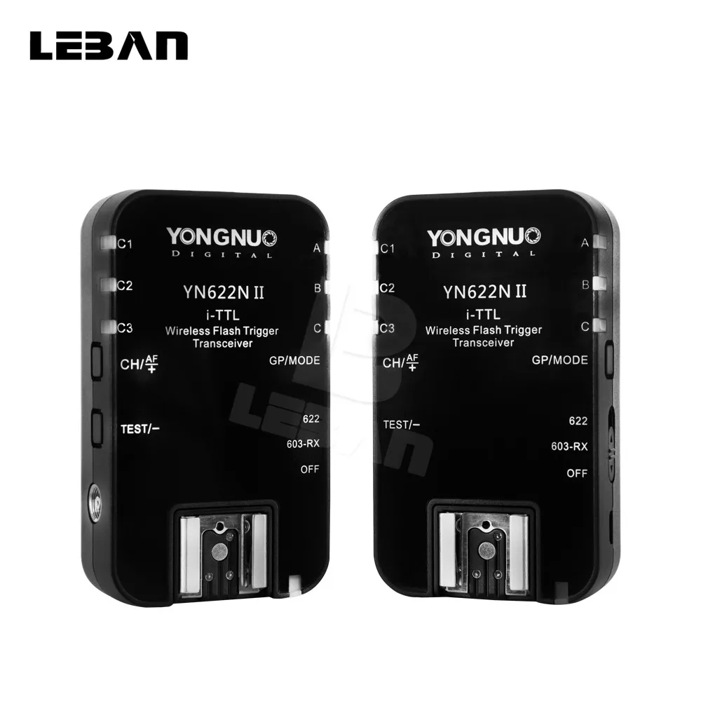 Беспроводной триггер вспышки YONGNUO YN 622N II YN622N TTL для Nikon D800 D700 D600 D610 D300|wireless flash