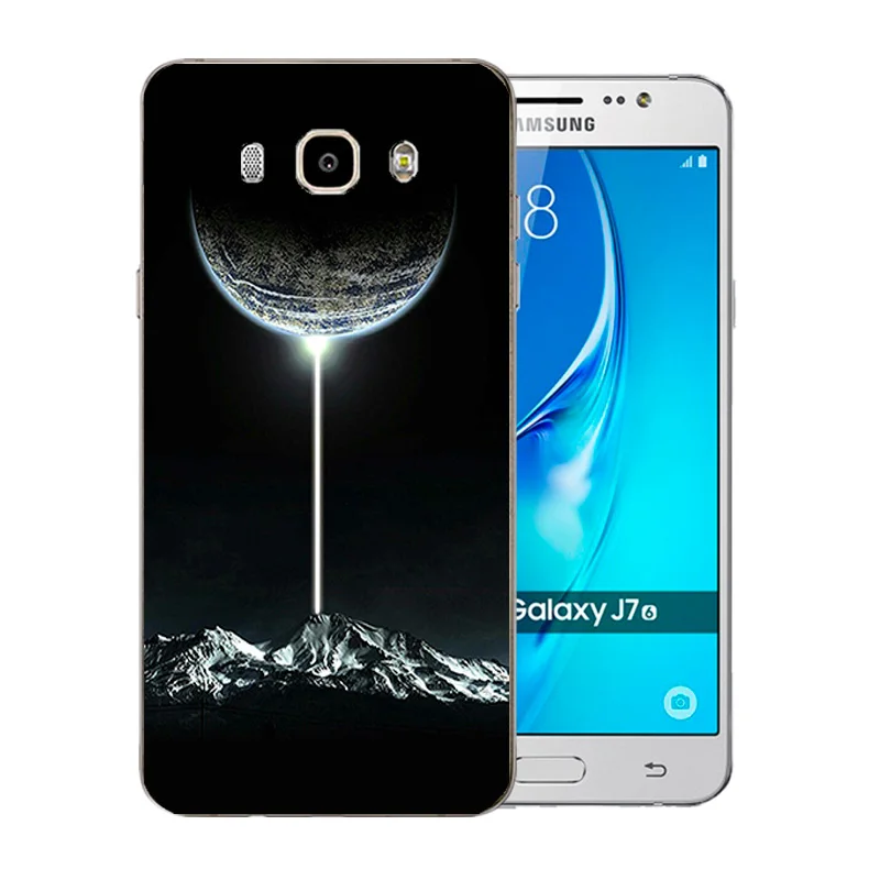 5.5 inch For Samsung Galaxy J7 2016 Phone Case Silicone Space World Pattern for J710F J710H J7108 J7109 Matte Full Protect Shell |