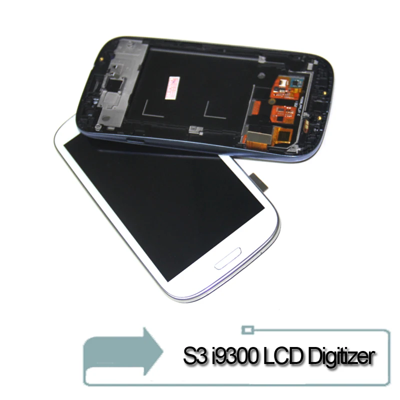 S3 i9300 ЖК-дисплей для samsung Galaxy сенсорный экран дигитайзер полная сборка домашняя