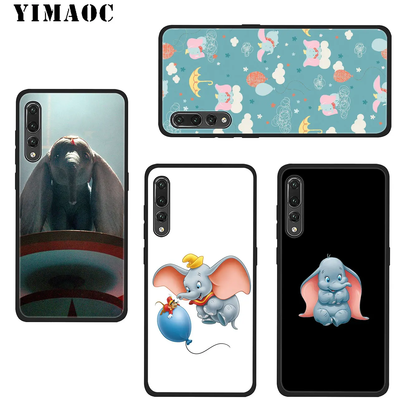 YIMAOC милый мягкий силиконовый чехол для телефона с изображением слона Huawei Honor 20 Pro
