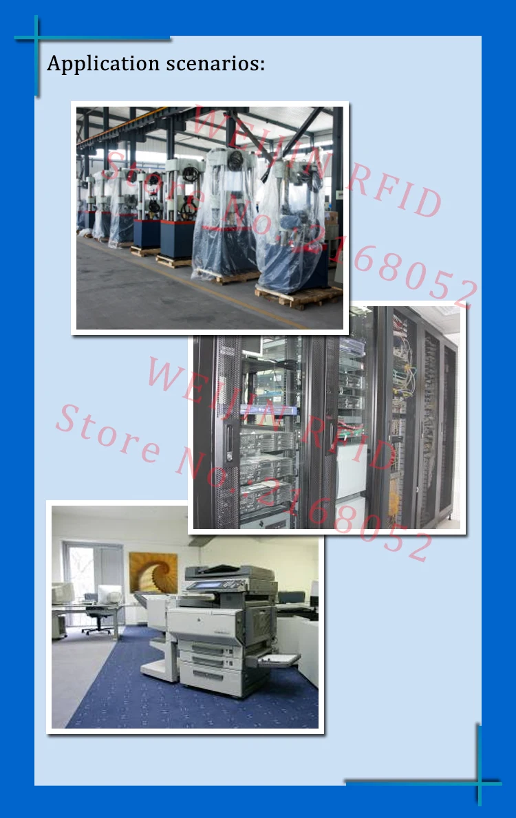 UHF RFID ультратонкая антиметаллическая бирка 915 МГц 868 м EPC Gen2 fixed фиксированные средства 96*24*0,8 мм для печати Пассивная RFID PET этикетка