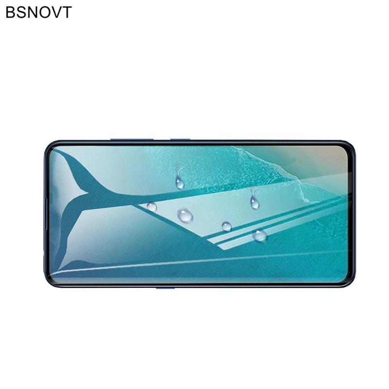 2 uds de vidrio para Vivo V15 Protector de pantalla del tel&eacute;fono pegamento total cobertura de vidrio templado para Vivo V15 de vidrio para Vivo V15 pel&iacute;cula BSNOVT-2