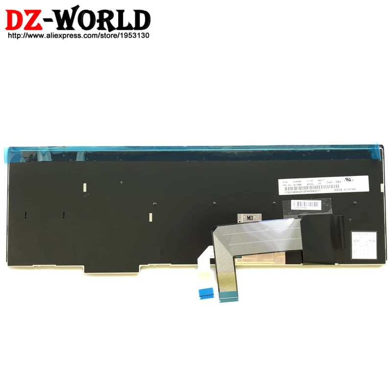 Новая Оригинальная DK Датская клавиатура для Lenovo Thinkpad E531 E540 Danmark Teclado 04Y2698 0C45263 04Y2661 |