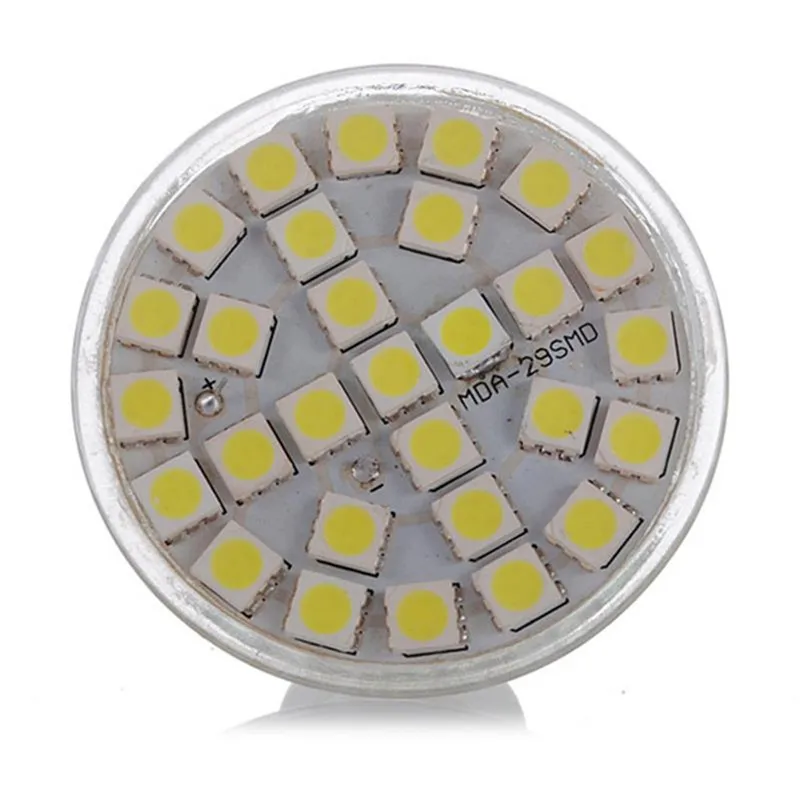 

10Pcs/lot 220V 6W GU10 Heat Resistant Class Body LED lamp Spotlight 5050 SMD 29 LEDs Bulb light For Wall Downlight lighting