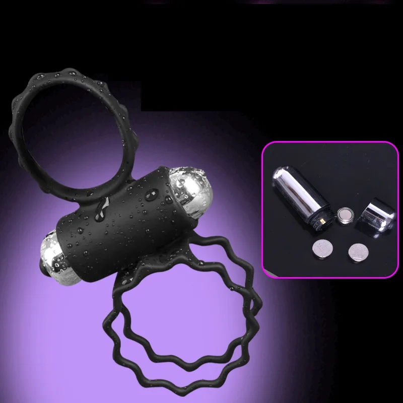 Для мужчин кольцо на пенис силиконовый вибратор мужской фиксатор спермы Кольца