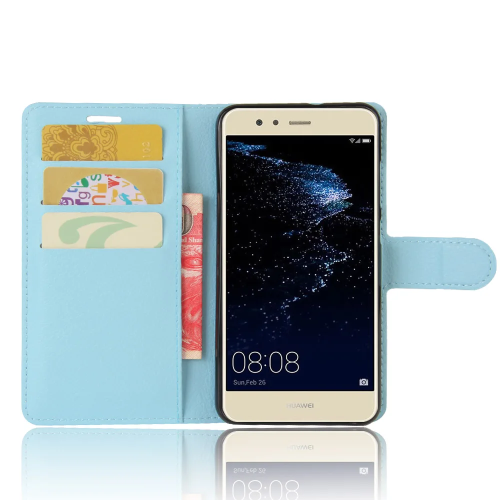 Роскошный футляр для телефона Funda для huawei P10 Lite Coques с подставкой и откидной крышкой, кошелек из искусственной кожи, сумка для huawei P10 Lite