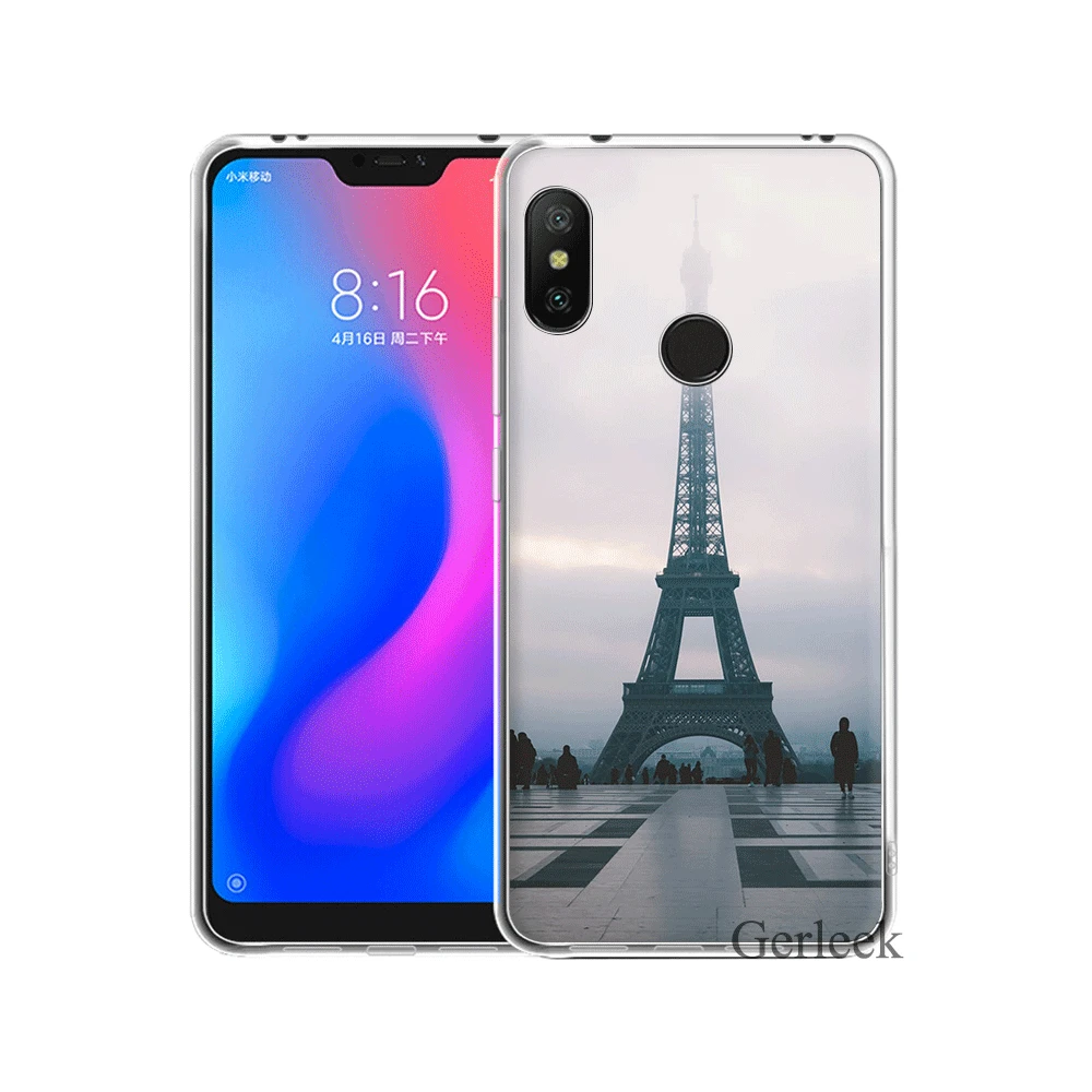 Чехол для мобильного телефона Desxz Эйфелева башня Xiaomi Redmi Note 3 Pro 4 4X 5 6 7 Go 5A Prime |