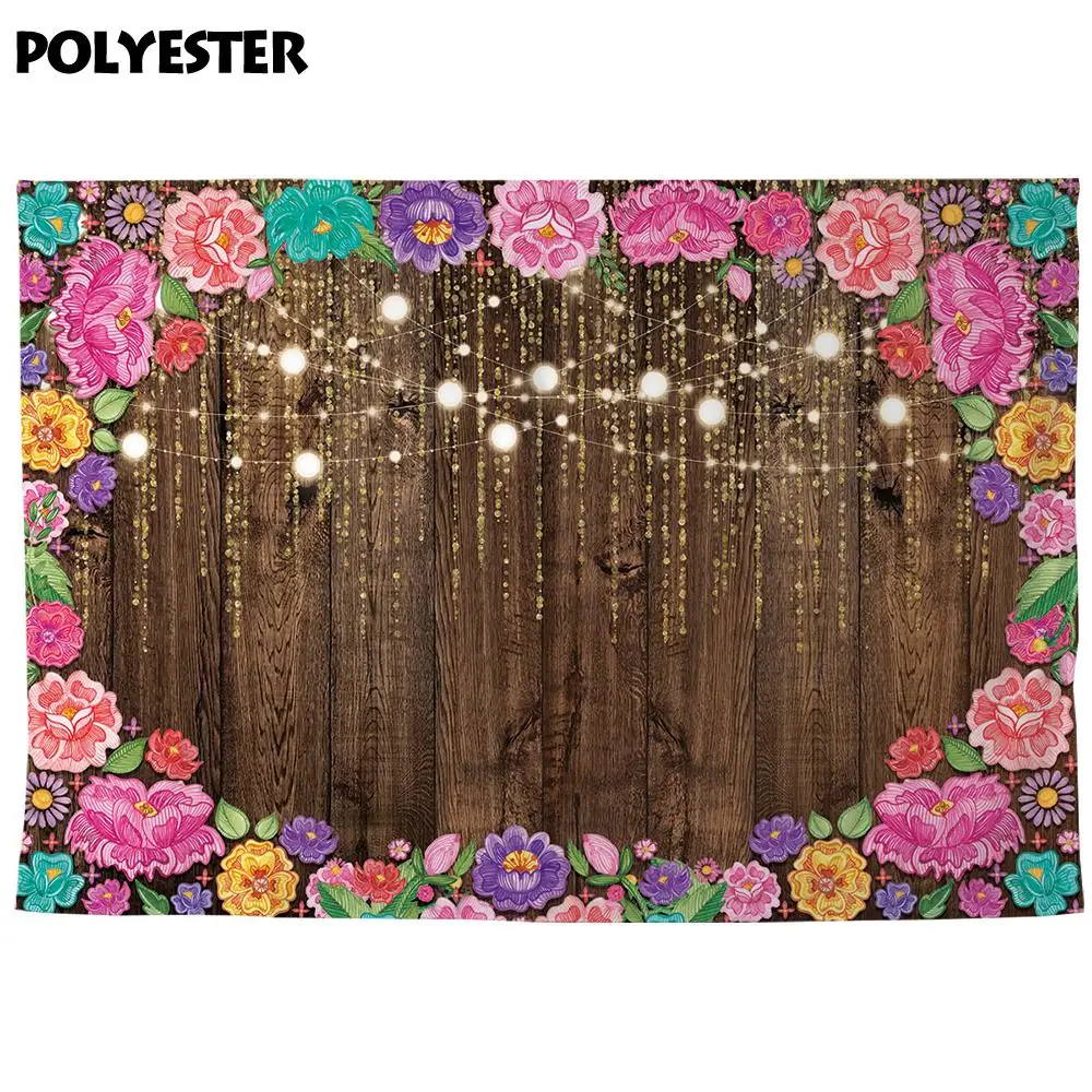 Funnytree photographic background romantic flower light wedding celebrate photocall photobooth studio photography backdrop | Электроника