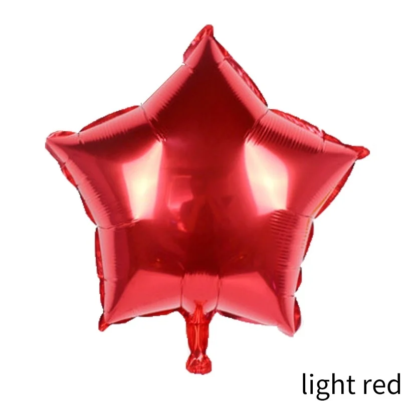 light red 10 шт. 18 дюймовый смешанный шарик в форме сердца гелиевая фольга воздушные шары для свадьбы декоративный для Бэйби шауэра День рождения украшения Дети - Цвет: light red