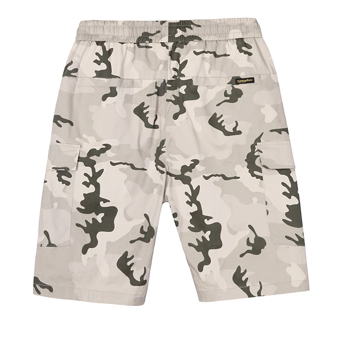 Pioneer Camp Camo Мужские шорты кэжуал Спорт Пляж Лето Бермуды хлопок шнурок мужские шорты Карго половина брюки ADK908119