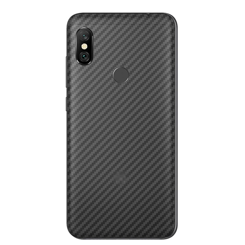 5 шт./партия чехлы для телефонов для Xiao mi Pocophone F1 mi 8 Lite 9 Se Red mi Note 5 6 6A 7 Pro 3D защитная пленка из углеродного волокна для задней панели