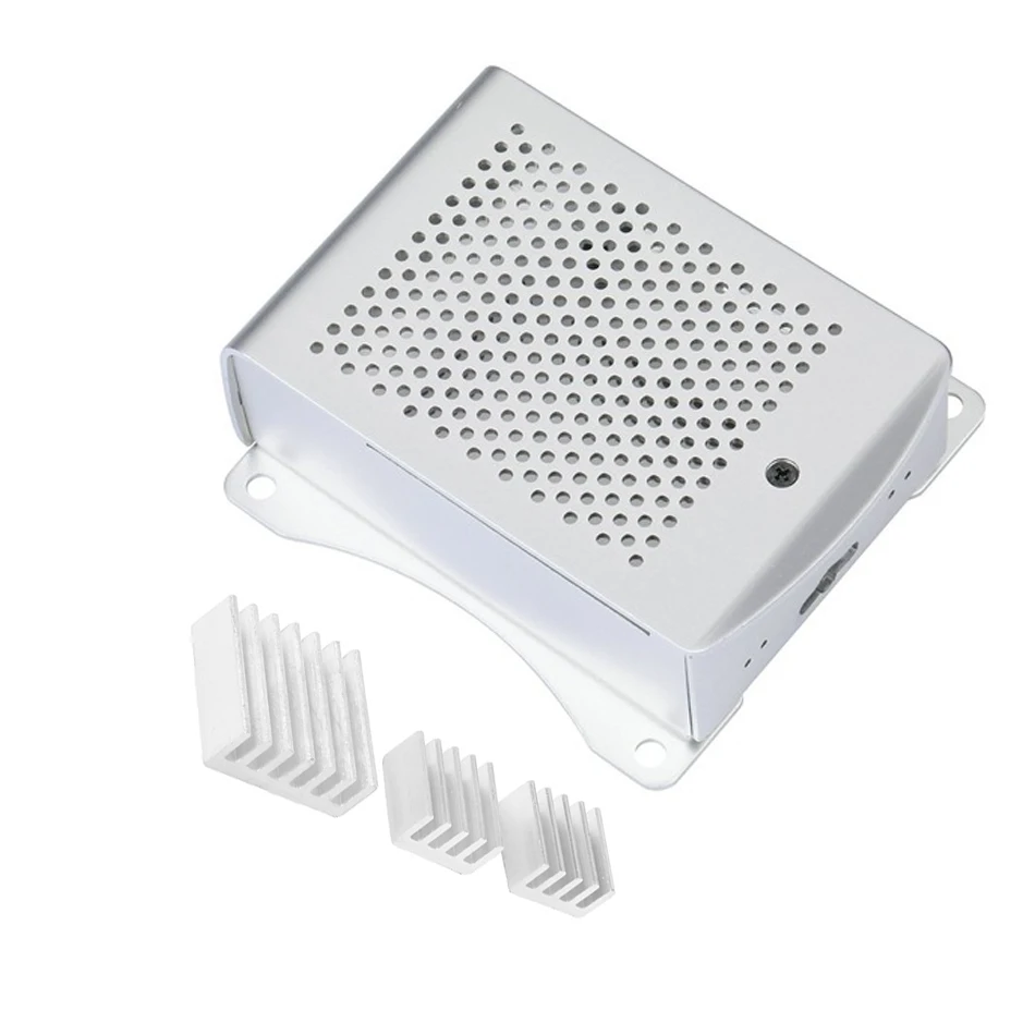 Raspberry Pi 3 чехол алюминиевый радиатор металлический корпус чехол RPI 3 Raspberry Pi 3 Model B Вентилятор охлаждения Радиатор
