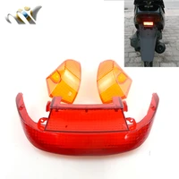 motorcycle scooter rear brake light cover tail light glass cover taillight cap for honda dio dio50 af27 af28