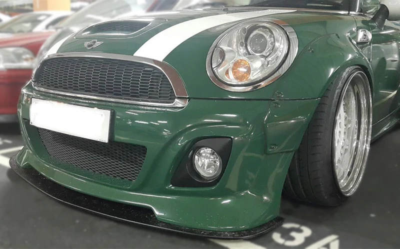 Для R56 Mini Cooper S LB Полный широкий стеклопластиковый корпус(только 3 дверных люка) весь комплект
