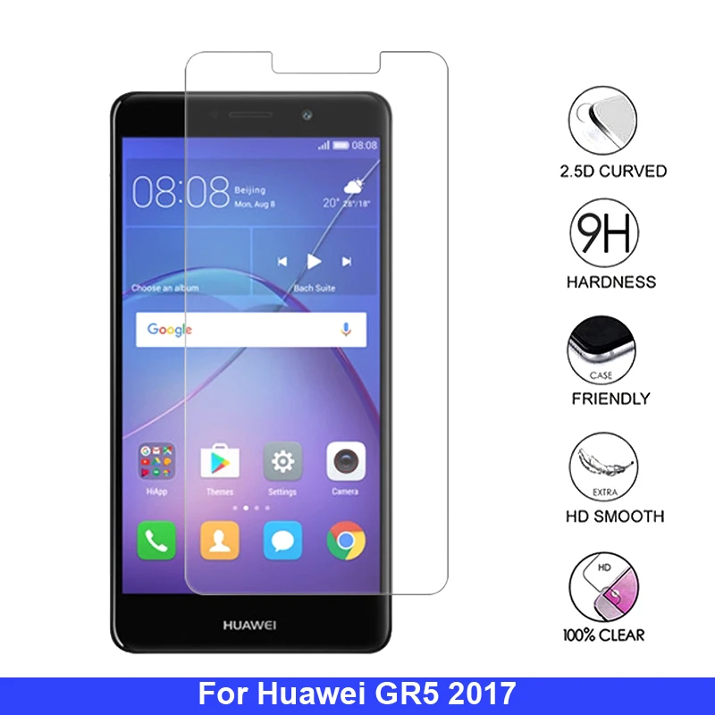 2 шт для Huawei GR5 2017 защита экрана анти-Взрывная защитная пленка из закаленного