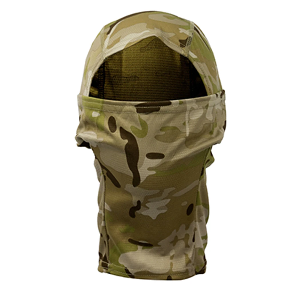 Bionic камуфляжная маска на все лицо быстросохнущий капюшон шарф для охоты и