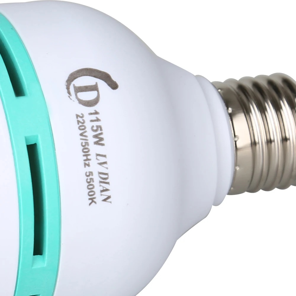 115 W 220 V 5500 K E27 энергосберегающий компактный Флюоресцентный полу спиральная лампа
