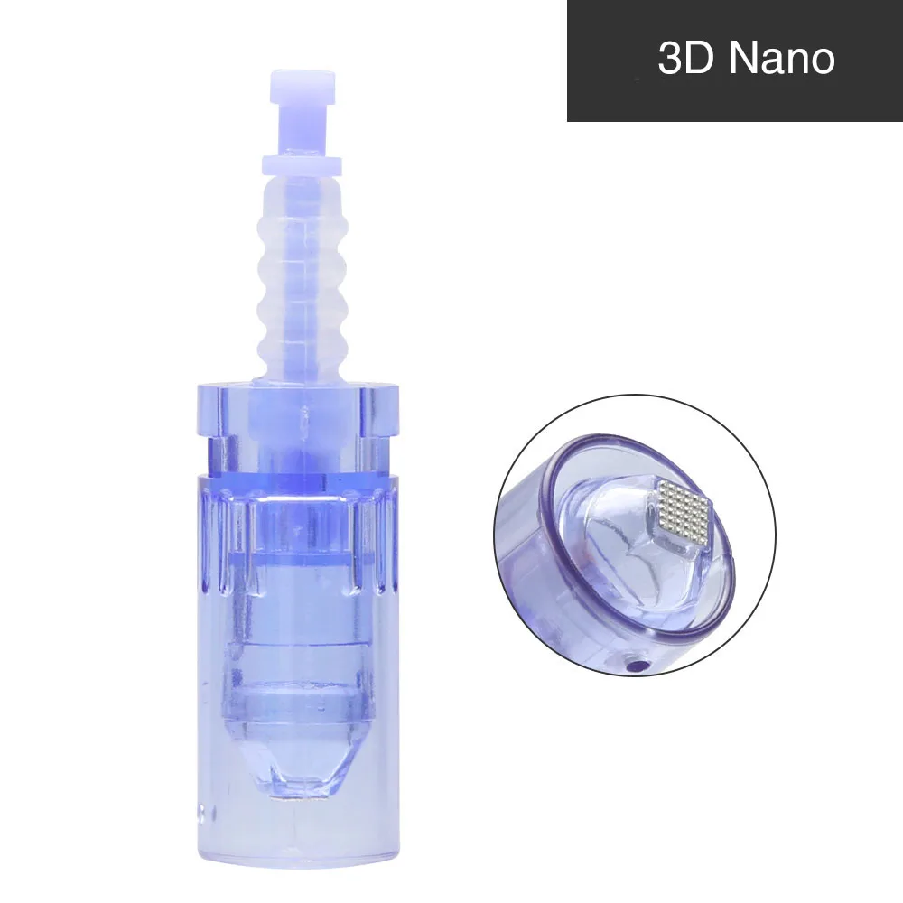 Иглы картридж для Dr pen A6 Nano/9 pin/12 pin/36 pin/42 pin микро Сменные иглы головка Антивозрастная ручка наконечник татуировки