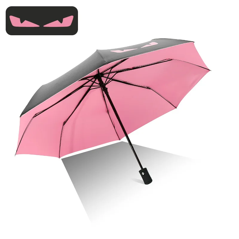2018 Personality Cartoon Man Automatic Folding Umbrella Rain Women Anti-UV Sun Female Tools Parasol Paraguas | Дом и сад