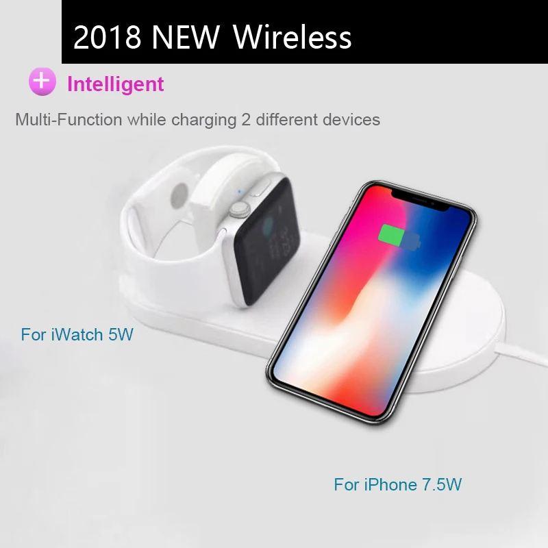 Беспроводное зарядное устройство для быстрой зарядки Apple Watch версии 3 AirPower iWatch