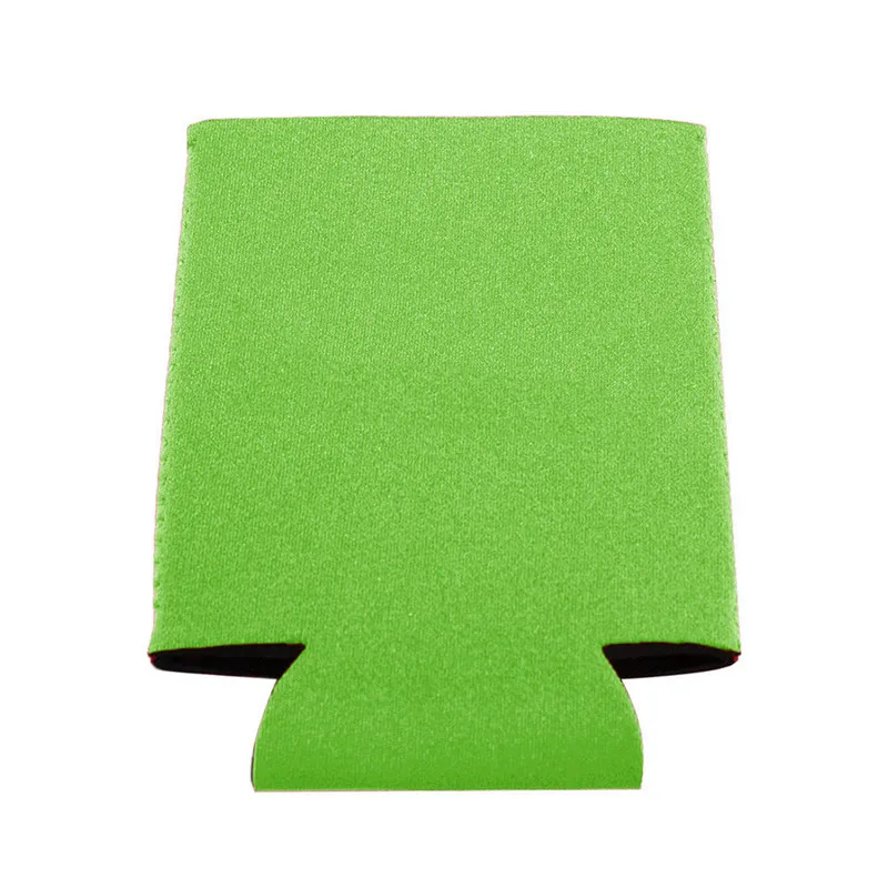 green 1 шт Вечерние кружки для напитков пустые пивные банки CoolersSoda Кули рукава чашки наборы термокулеров - Цвет: green