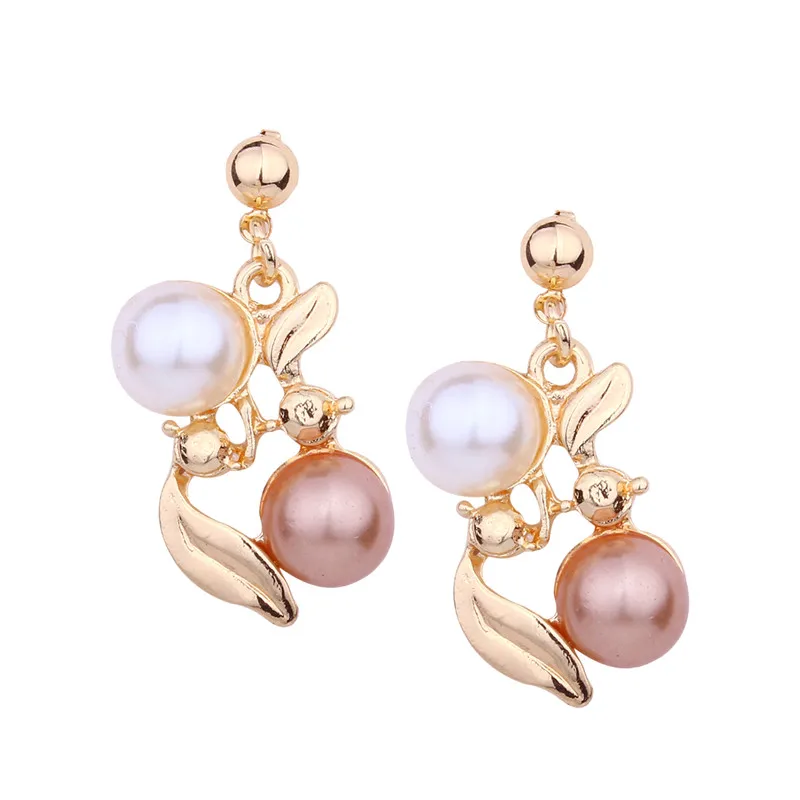 QDN6209 Европейский классический Collana Стразы ожерелье серьги наборы колье Femme
